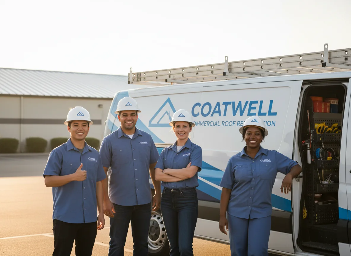 Commercial roof coating company in Darden, TN